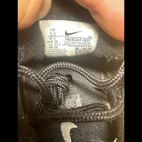 Size 5.5 - Nike Air Max 97‎ Womens Black Silver Running Shoes DM8347-001 Ladies - Picture 8 of 9